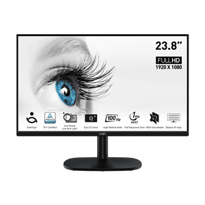 MSI PRO MP245V (24-inch FullHD Monitor, 100Hz, 1ms, Eye-Q Check)