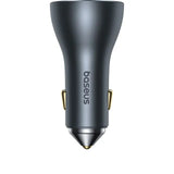 Baseus Golden Contactor Pro USB-A Car Charger + 2x USB-C 65W in Lebanon - OutGeeked