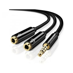 UGREEN 3.5mm Audio Cable Splitter 20cm, Audio + Mic (30620)