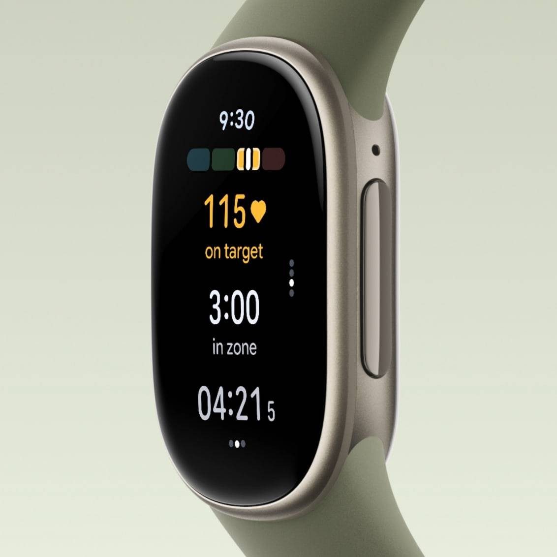 Google Fitbit Edge - Train with your heart rate.