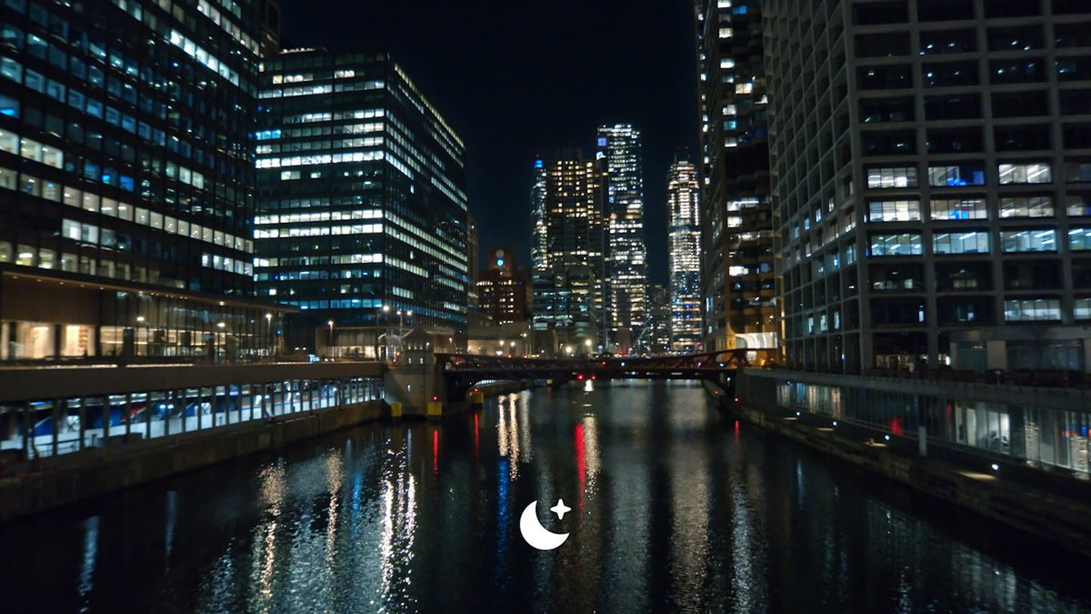GoPro Mission 1 Pro - Natural footage after dark.