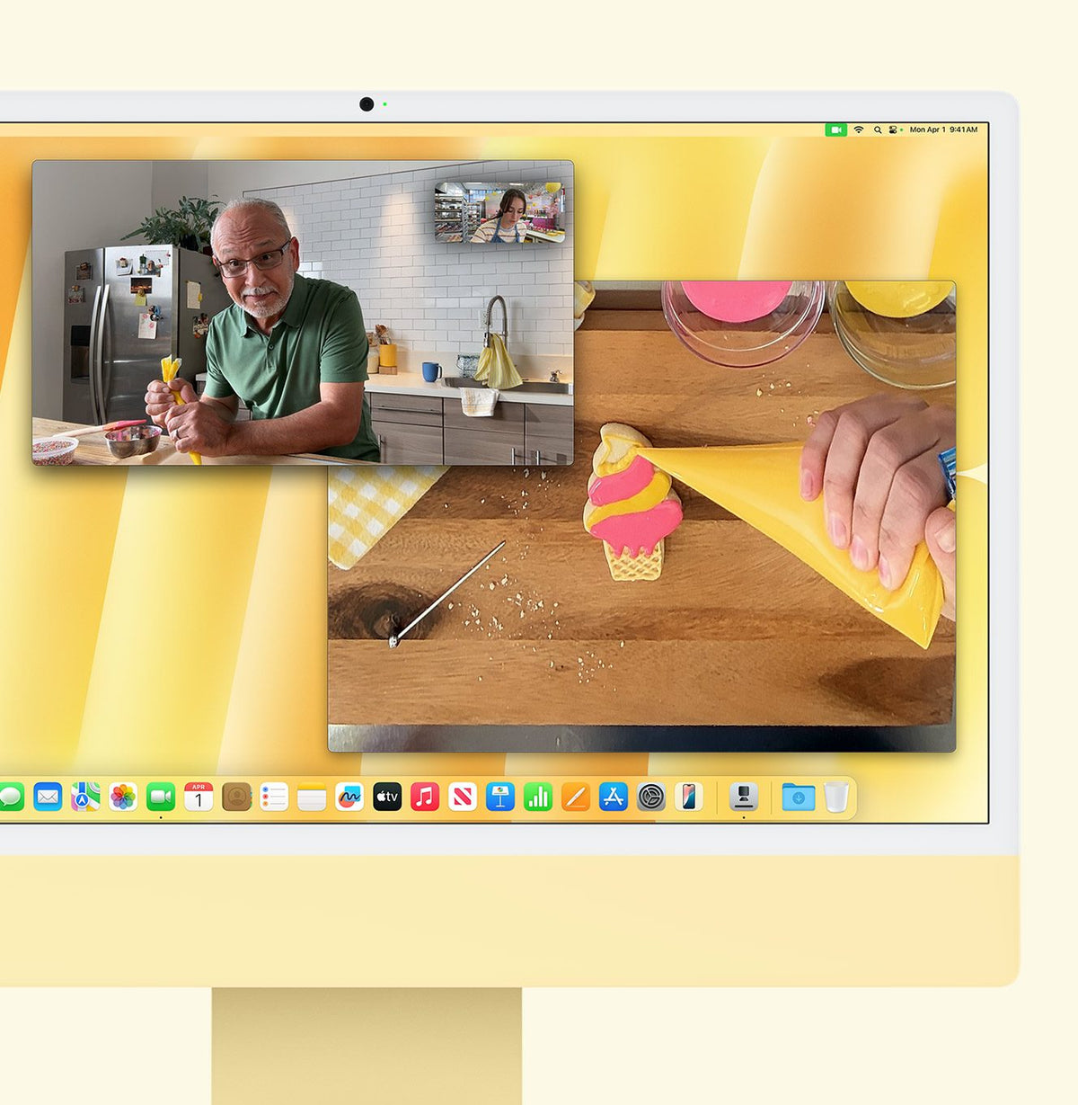 iMac 24-inch (M4, 2024) - 12MP Center Stage.