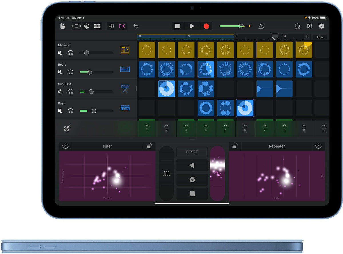 iPad 11th Gen (A16) - Record it. Play it back in stereo.