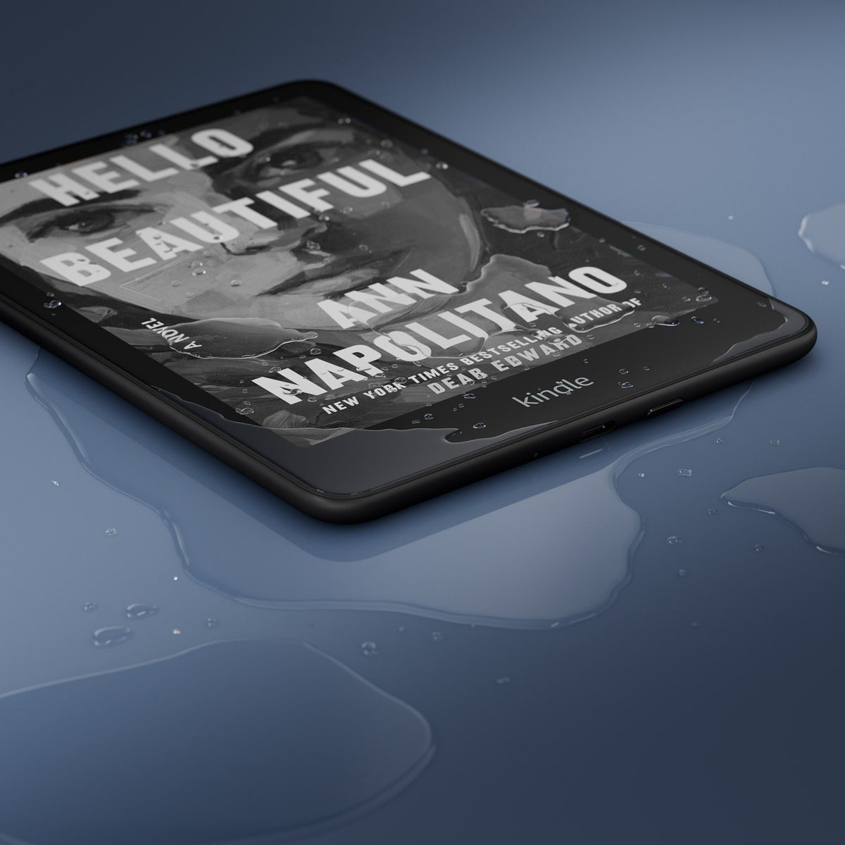 Kindle Paperwhite Signature Edition - Pool, bath, beach.