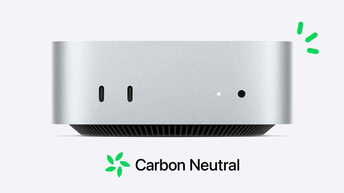 Mac mini (M4 Pro, 2024) - Five by five. Carbon neutral.