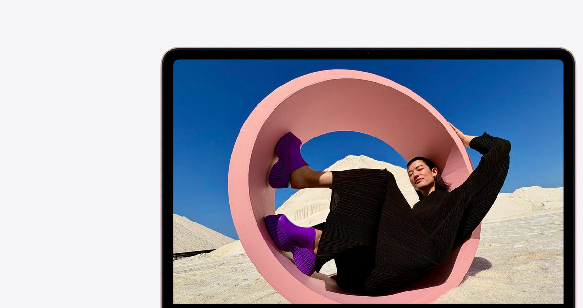 MacBook Neo - 13 inches of bright, sharp colour.