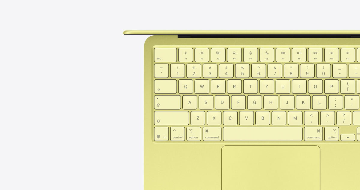 MacBook Neo - Magic Keyboard. Big trackpad.