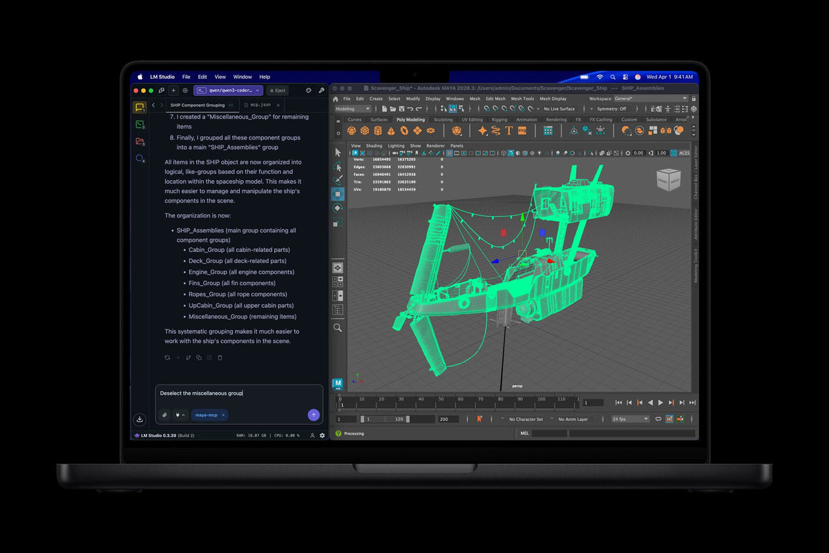 MacBook Pro 14-inch (M5 Pro) - Run big AI models locally.