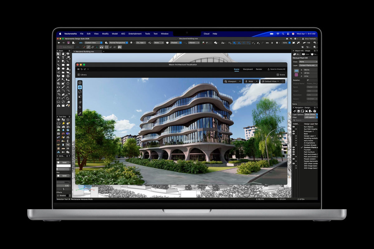 MacBook Pro 14-inch (M5 Pro) - 3D, video and code, faster.