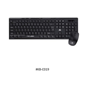 Mikuso Wireless Keyboard & Mouse Combo English-Arabic Layout (KB-C019)