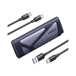 UGREEN M.2 NVMe SATA SSD Enclosure 10Gbps USB-C 3.2 Gen 2 Aluminum (15813)