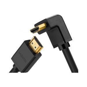 UGREEN 4K HDMI Male to Male Right Angle 90 Degree Cable 2M (10173)