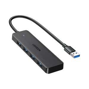 UGREEN USB 3.0 to 4-Port USB 3.0 Hub with LED Indicators (25851 / 35574)