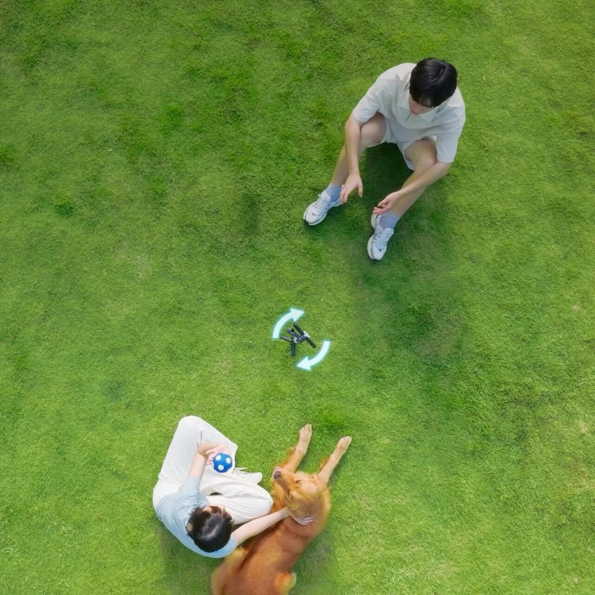 DJI Osmo Mobile 8 - Spin all the way round.