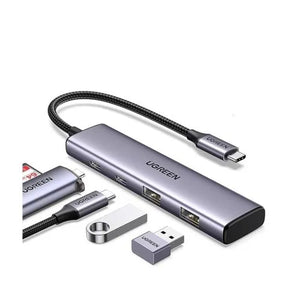 UGREEN 4-in-1 USB-C to 2xUSB-C + 2xUSB 3.0 (15395) | USB-C Hub