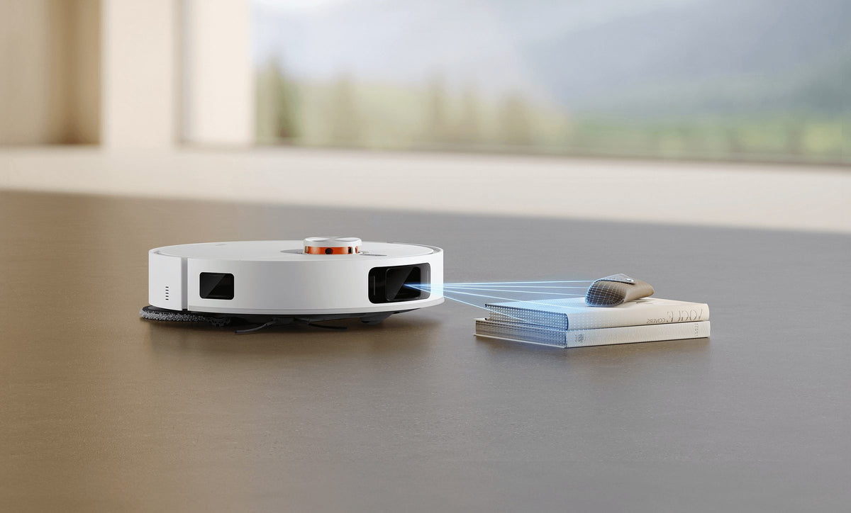 Xiaomi Robot Vacuum X20 Pro - Structured light plus an edge sensor.