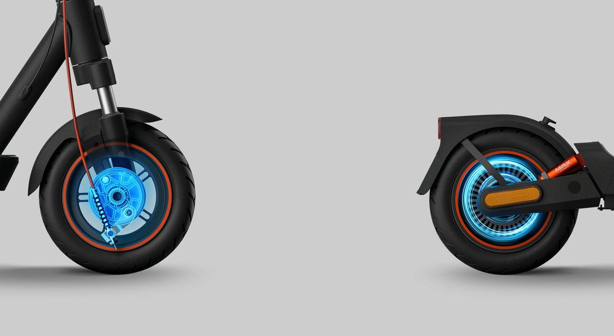 Xiaomi Electric Scooter 5 Max - Dual brakes. Smart recovery.