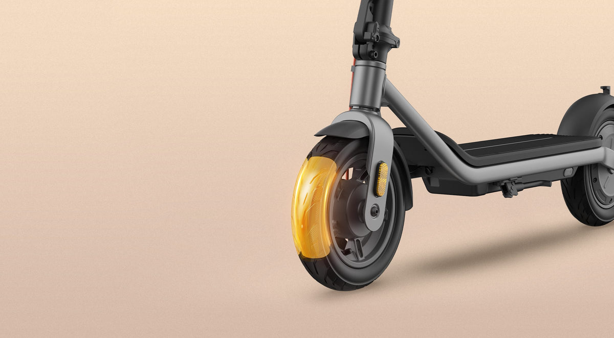 Xiaomi Electric Scooter 6 Essential - Big 10-inch tyres.