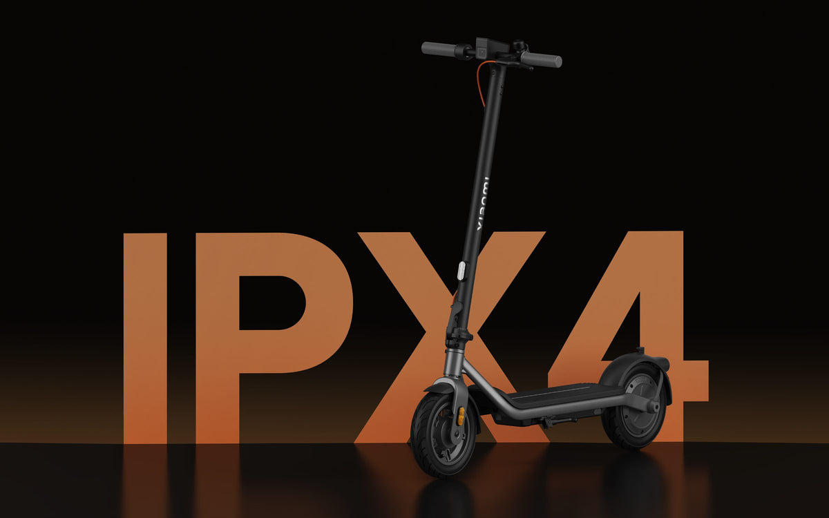 Xiaomi Electric Scooter 6 Essential - IPX4 scooter. IPX6 battery.