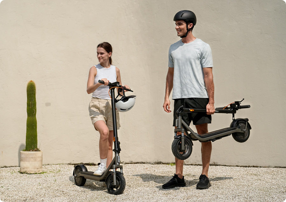 Xiaomi Electric Scooter 6 Lite - Fold it in three steps.