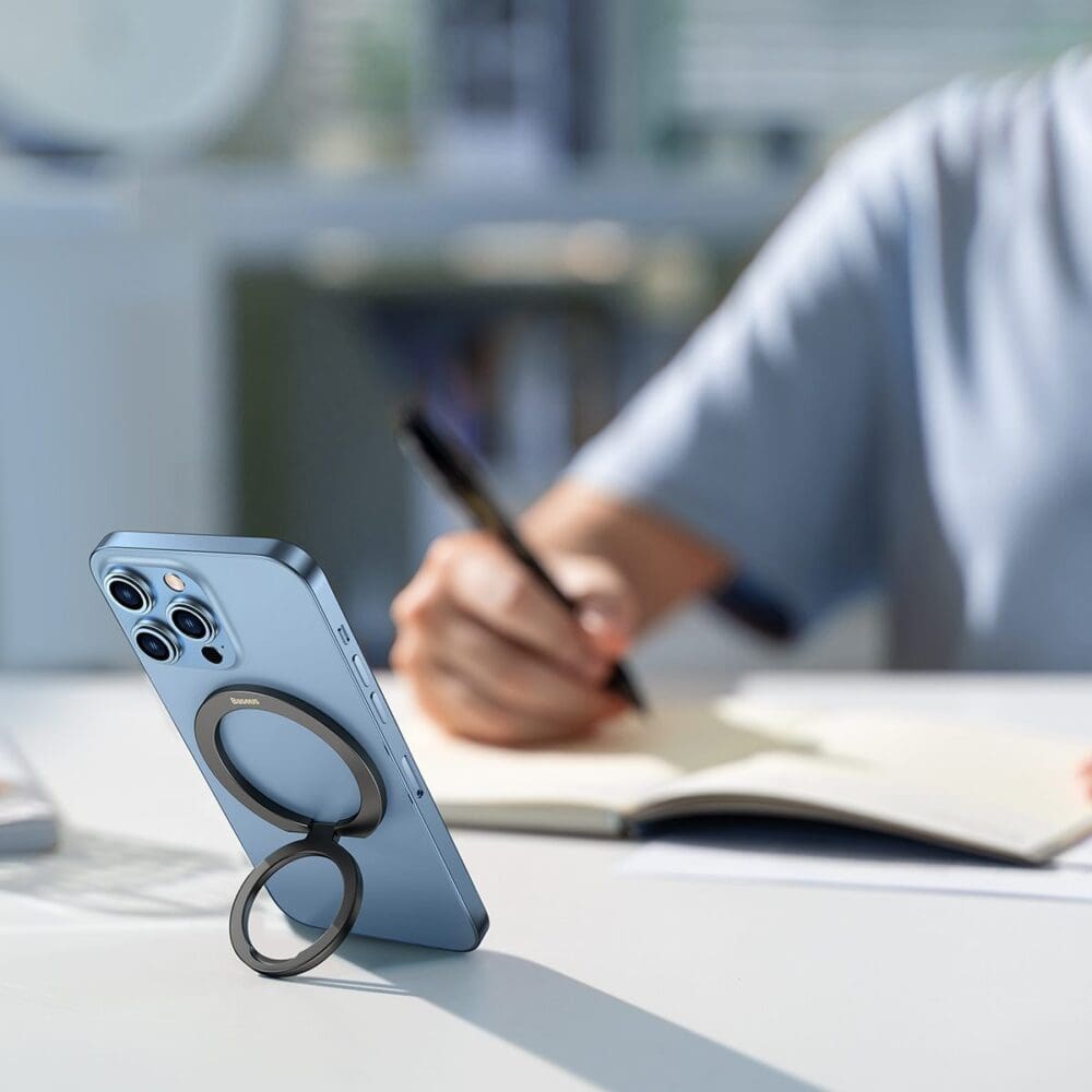 Baseus Halo Series Foldable Metal Ring Stand | 360 Rotation Magnetic Ring Holder