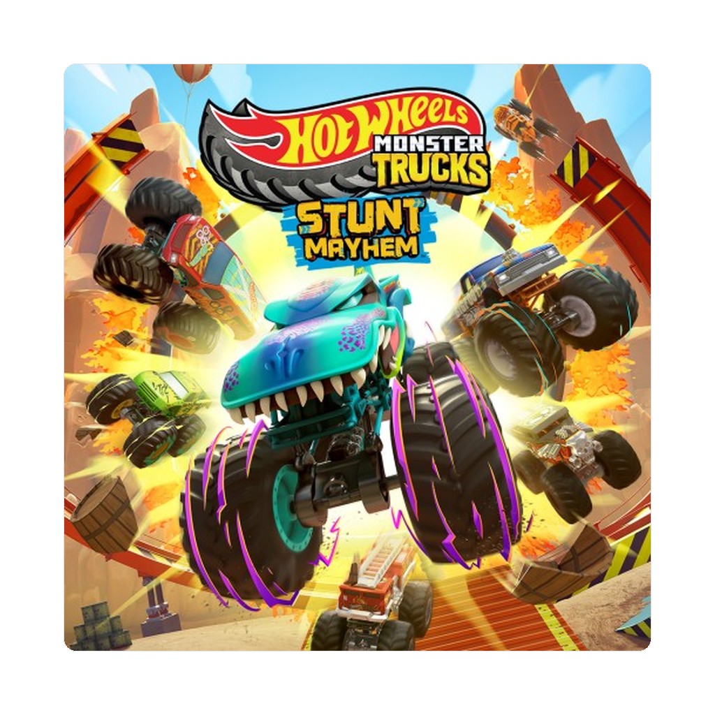Hot Wheels Monster Trucks: Stunt Mayhem (Nintendo Switch) cover art