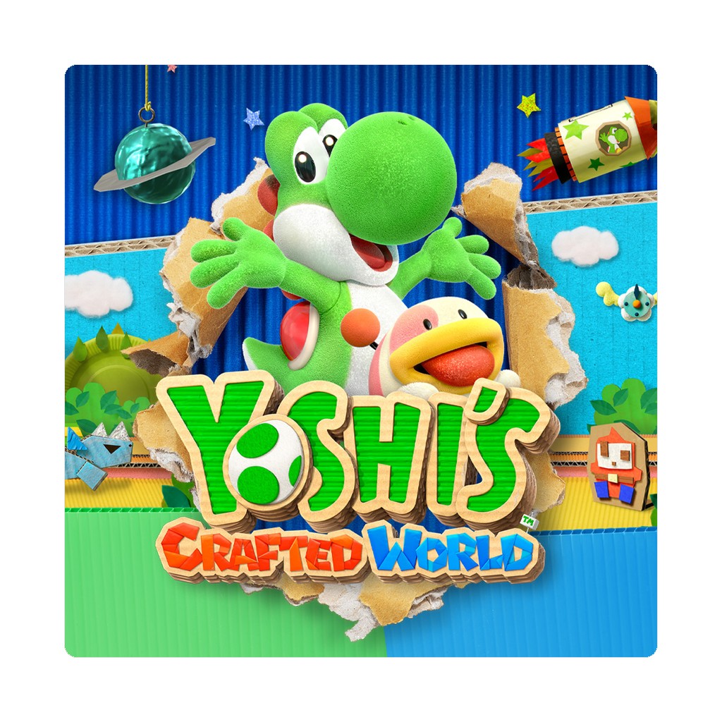 Yoshi's Crafted World (Nintendo Switch) cover art