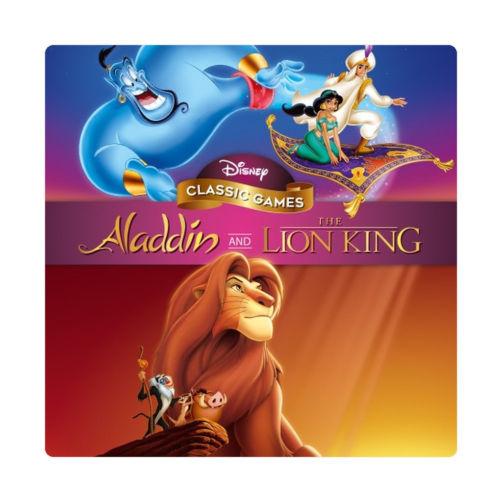 Disney Classic Games: Aladdin and The Lion King (Nintendo Switch) cover art
