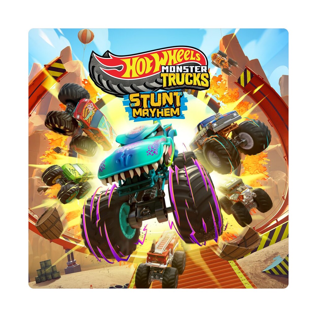 Hot Wheels Monster Trucks: Stunt Mayhem (PS4) cover art