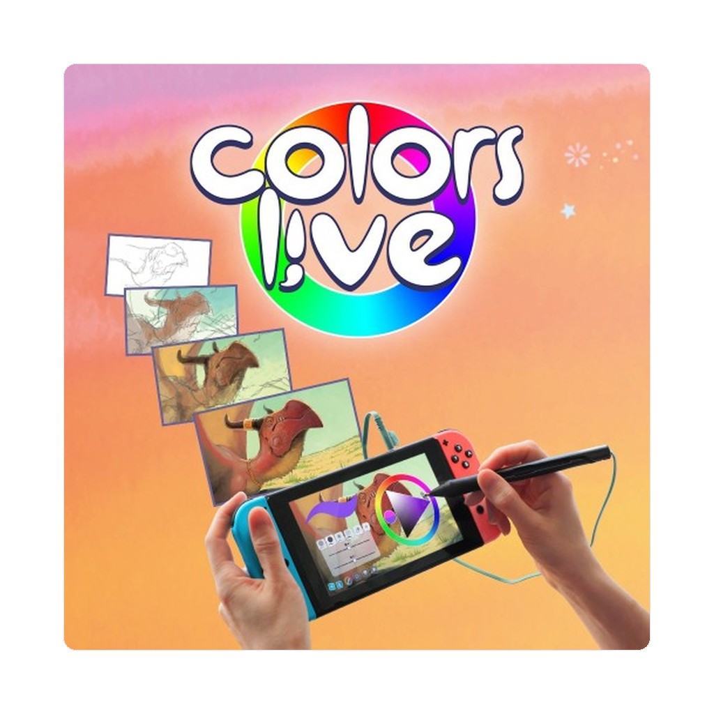 Colors Live (Nintendo Switch) cover art