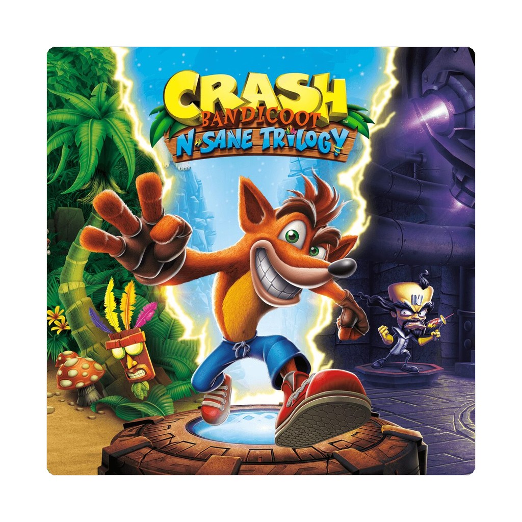 Crash Bandicoot N. Sane Trilogy (PS4) cover art