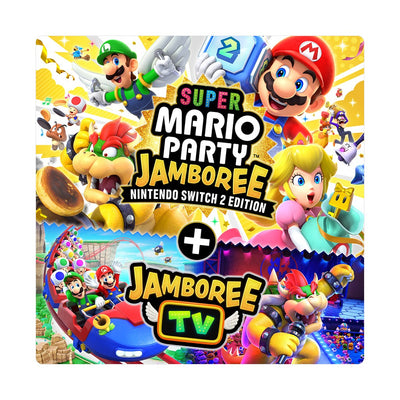Super Mario Party Jamboree – Nintendo Switch 2 Edition + Jamboree TV cover art