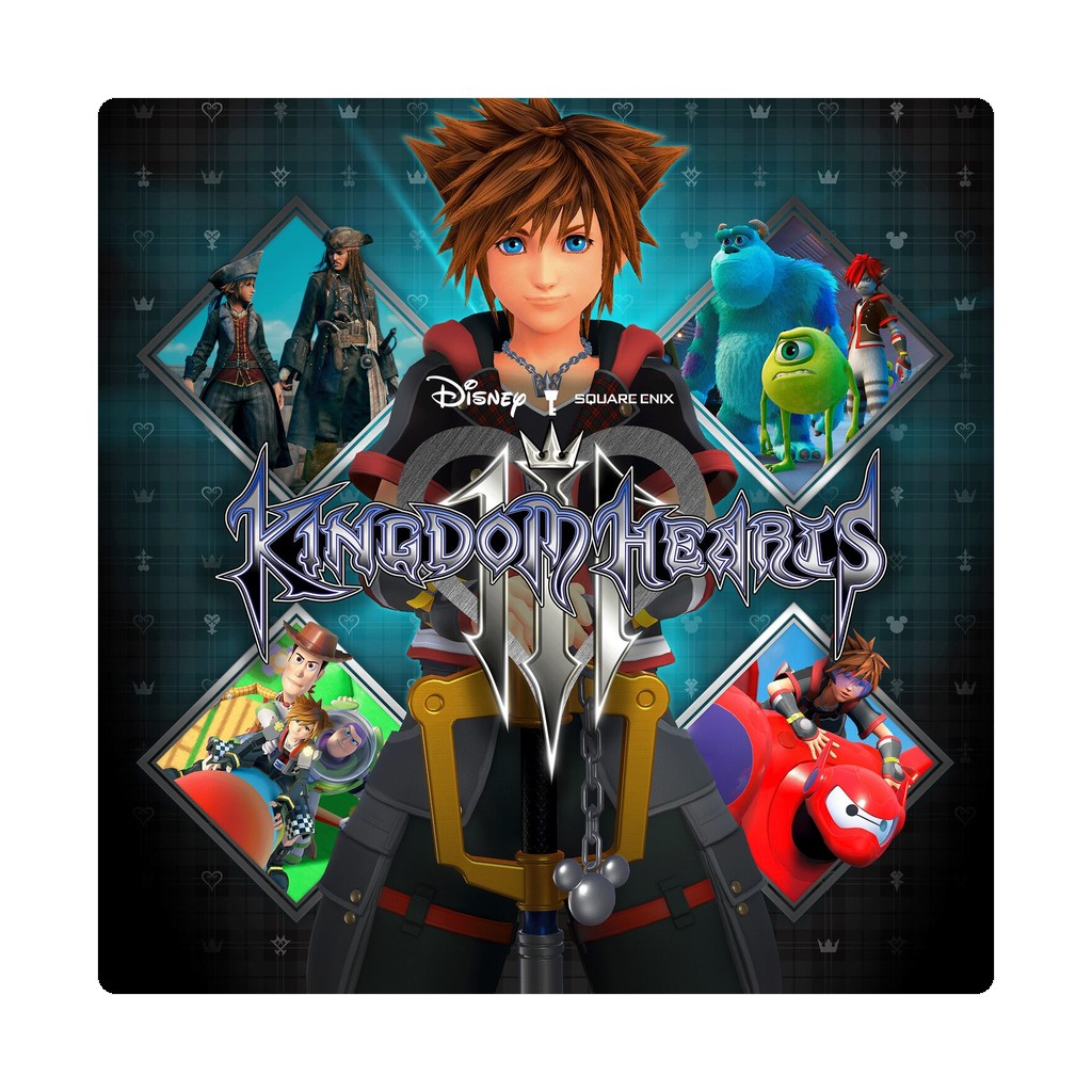 KINGDOM HEARTS Ⅲ (PS4) cover art