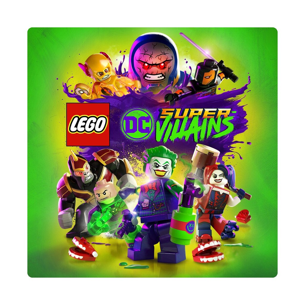 LEGO DC Super-Villains (PS4) cover art