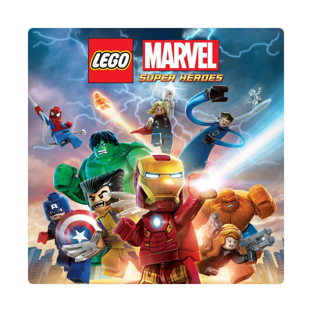 LEGO Marvel Super Heroes (PS4) cover art