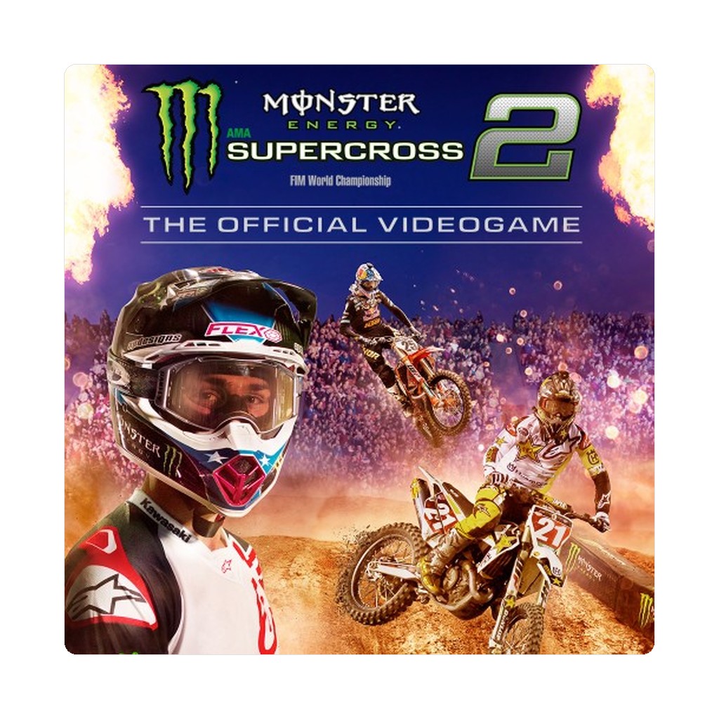 Monster Energy Supercross - The Official Videogame 2 (Nintendo Switch) cover art