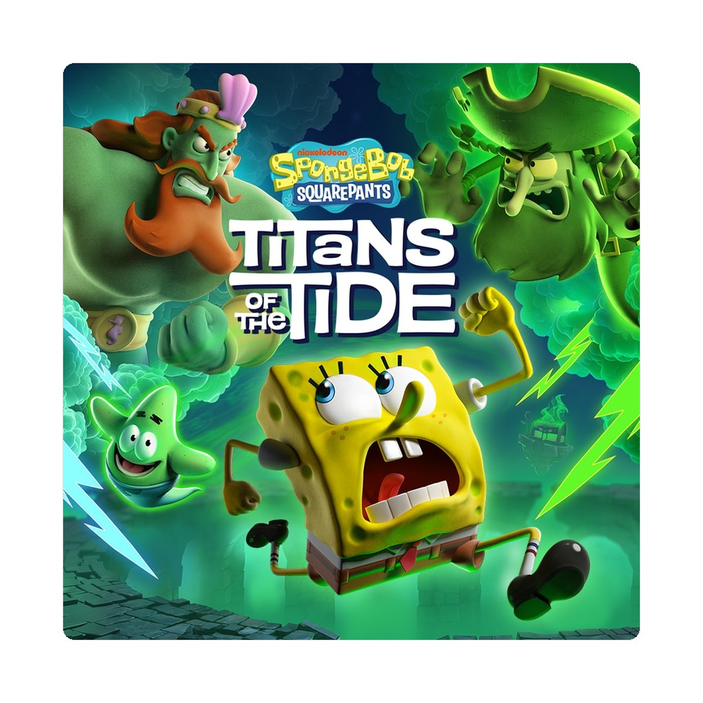 SpongeBob SquarePants: Titans of the Tide (PS5) cover art