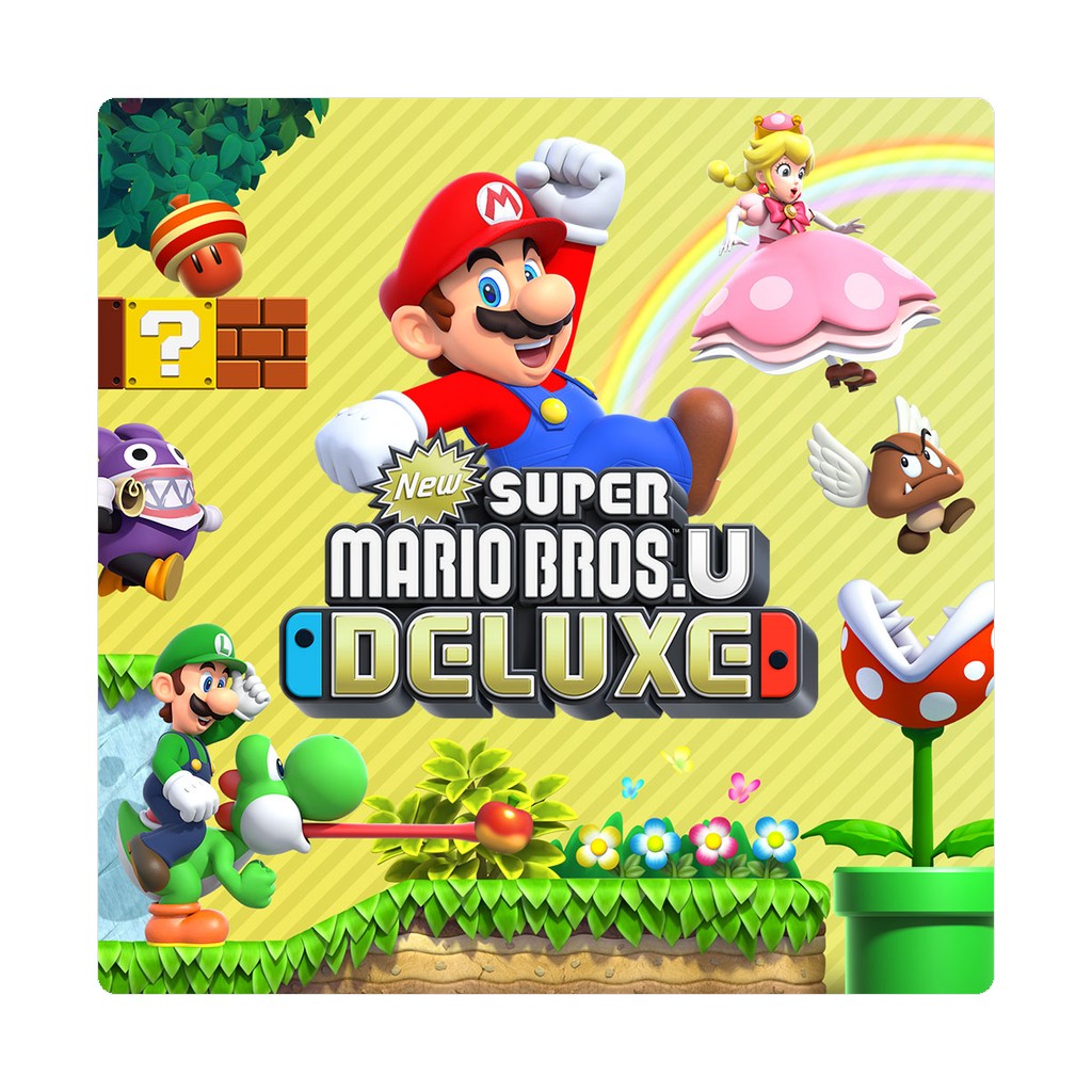 New Super Mario Bros. U Deluxe (Nintendo Switch) cover art