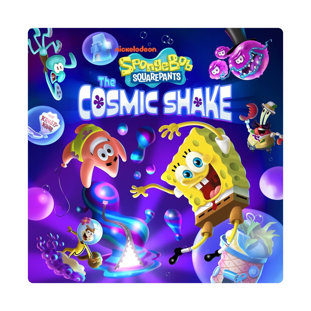 SpongeBob SquarePants: The Cosmic Shake (PS4) cover art