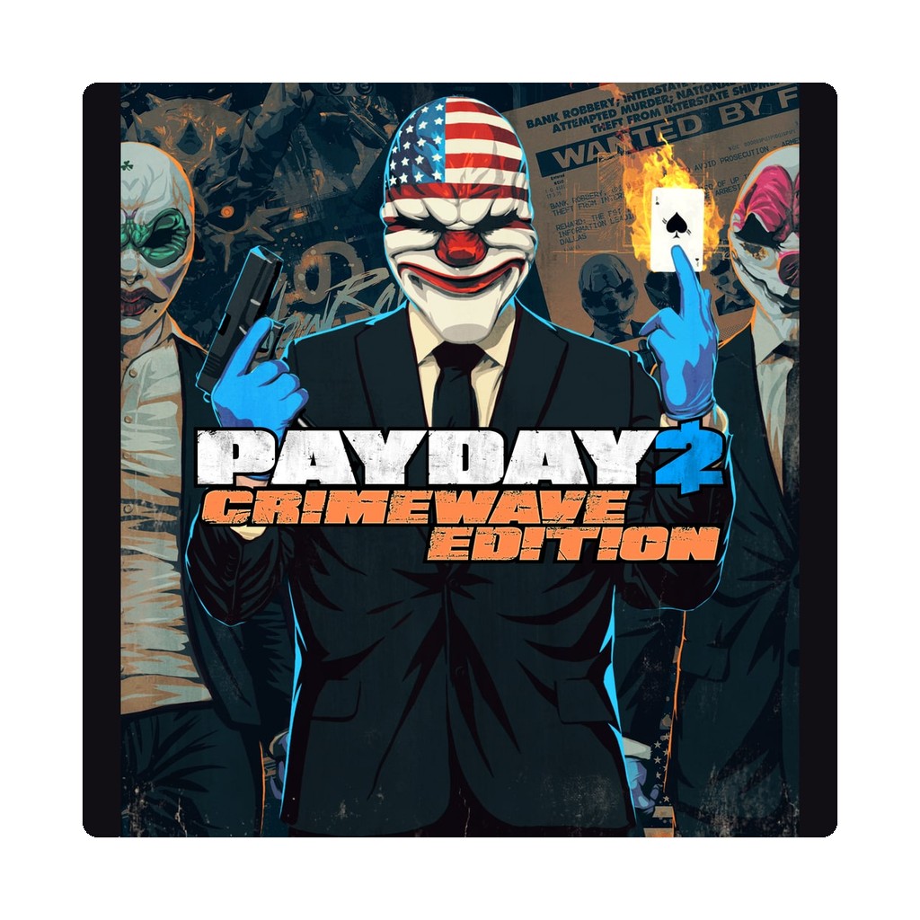 PAYDAY 2: CRIMEWAVE EDITION (PS4) cover art