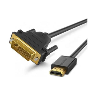 UGREEN HDMI to DVI 24+1 Cable, Full HD 1080P Bi-Directional