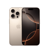 Apple iPhone 16 Pro (iOS with 6.3-inch ProMotion Super Retina XDR display, A18 Pro Chip, 5G connectivity, Titanium Finishing & 1 Year Warranty)