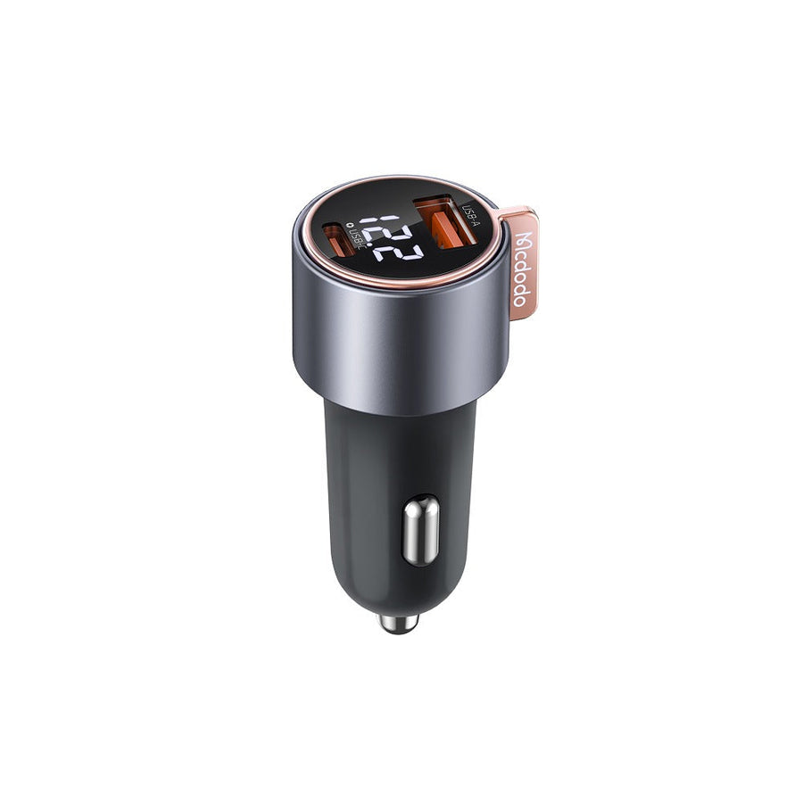 Mcdodo 75W 2-Port Digital Display Car Charger in Lebanon - OutGeeked