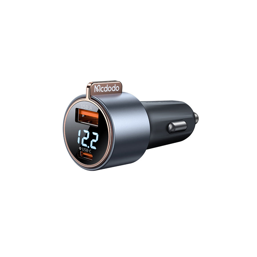 Mcdodo 75W 2-Port Digital Display Car Charger - image 2