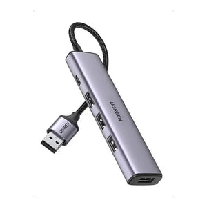 UGREEN 5-in-1 USB 3.0 Hub, 4 x USB 3.0 + USB-C (20805)