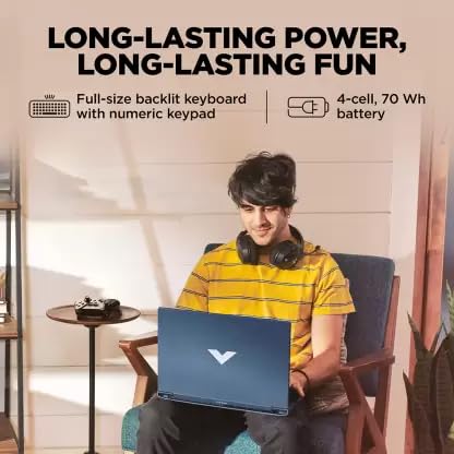 HP VICTUS 15 FA2013DX (Core I5-13420H, 512GB NVME/8GB DDR4, 15.6" FHD 144HZ, RTX 3050 6GB, WIN 11/ MICA SILVER)