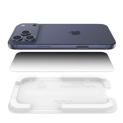 Belkin InvisiGlass Privacy Filter Screen Protector for iPhone 17 Pro Max (With Easy Align Tray)