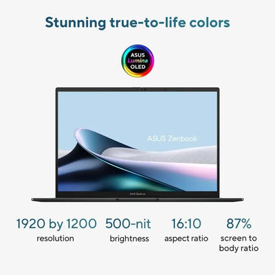 ASUS ZENBOOK UX3405CA-U9321TB (CORE ULTRA 9 285H, 1TB NVME/32GB DDR5 ON BOARD, 14" FHD+ OLED TOUCHSCREEN, INTEL ARC, WIN 11 / JASPER GRAY)