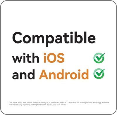 Huawei Watch GT5 Pro (46mm Smartwatch, Sharp-Edged Design,14 Days Battery Life, Pro-level Sports, Android & iOS Compatible) [Used]