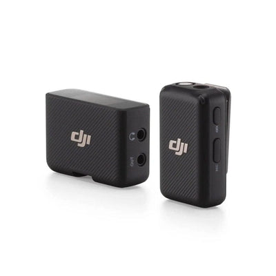 DJI MIC (1 TX + 1 RX) - Up to 250m Compact Lightweight Wireless Microphone With Built-in Storage)